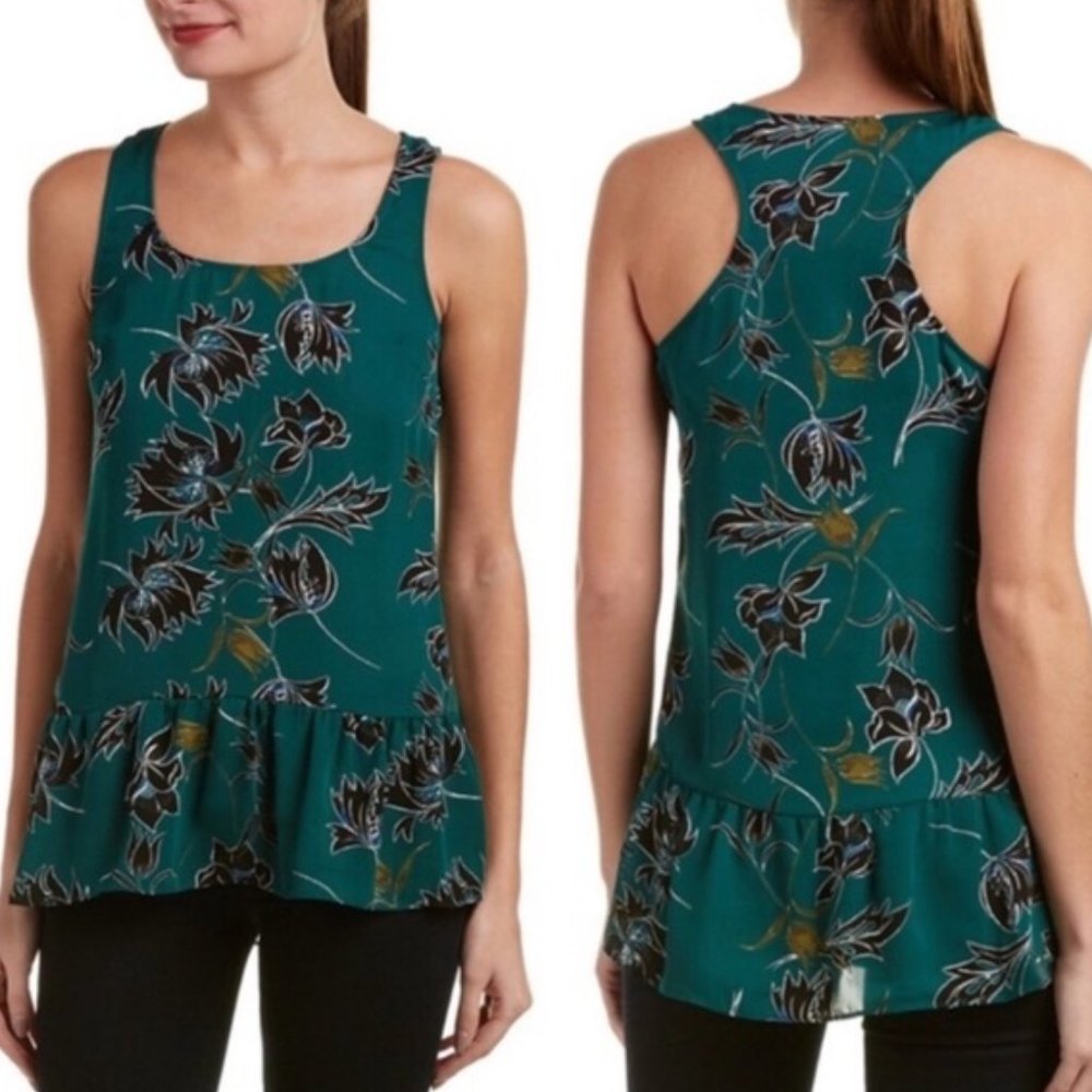 CAbi Zoe Top Falling Flowers Tank NWT #3276 Size M